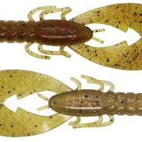 X Zone Lures Pro Series 4" Muscle Back Craw Houdini