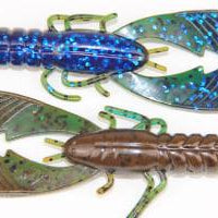 X Zone Lures Pro Series 4" Muscle Back Craw Okeechobee Craw
