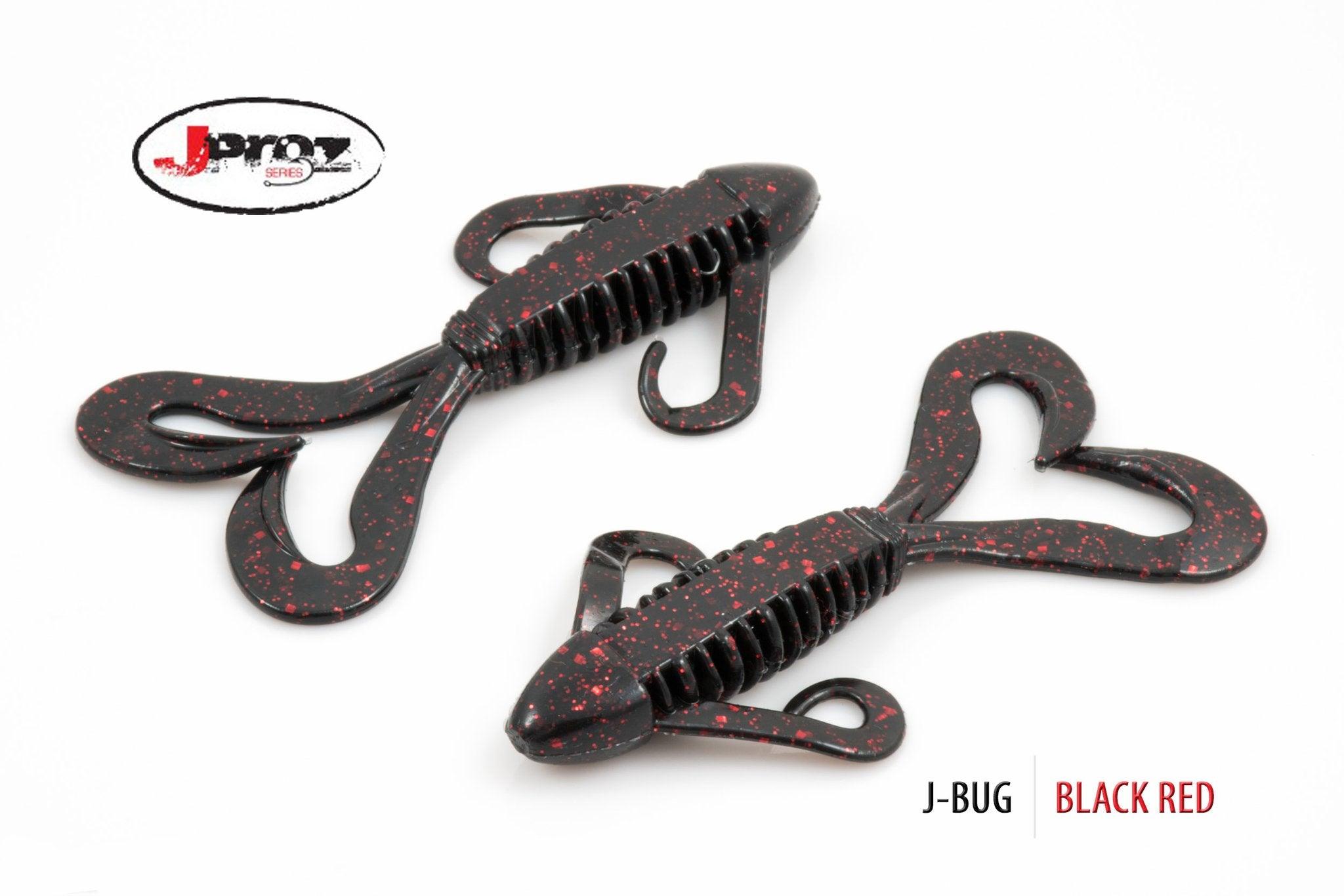 V&M J-Bug Black Red Glitter**