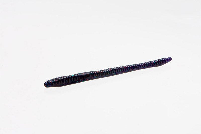 Zoom Finesse Worm 20pk Junebug Red 177 **