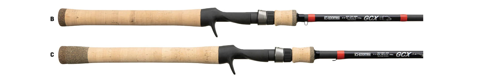G.Loomis GCX Casting Rods