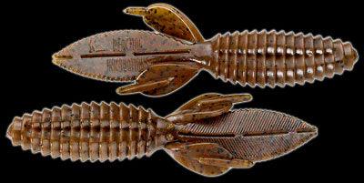 Reaction Innovations Smallie Beaver 3.50 Green Pumpkin Red