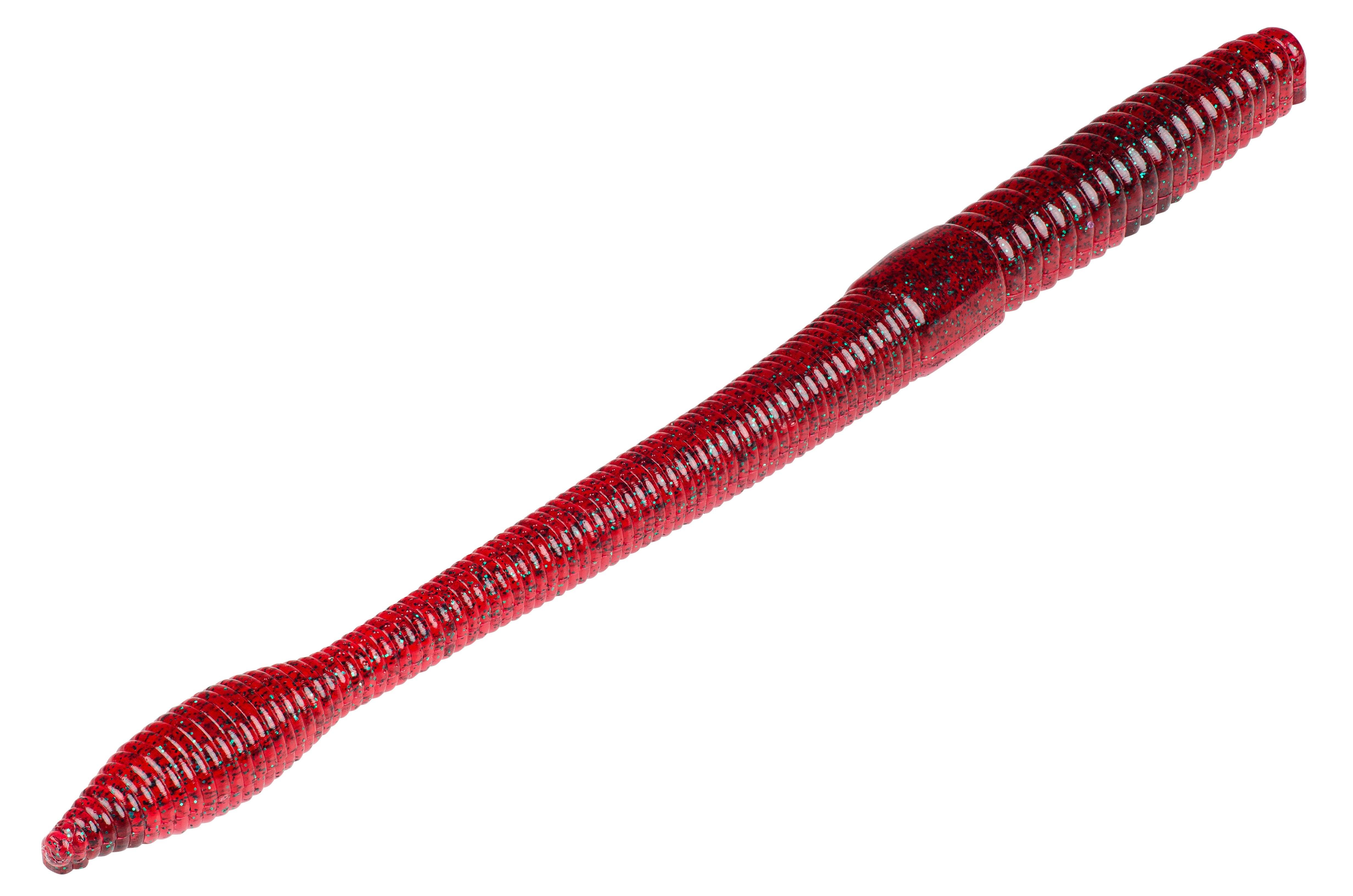 Strike King Bullworm 10" Red Bug