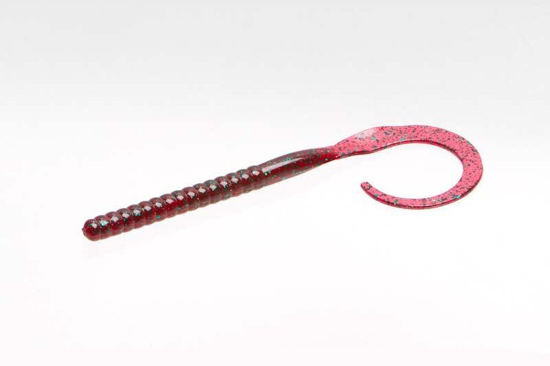 Zoom Magnum Ol Monster Worm 5pk Red Bug 021**