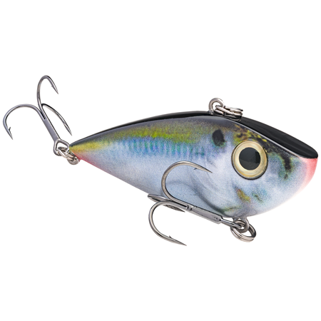 Strike King Red Eye Shad 2-Tap 1/2oz Natural Shad