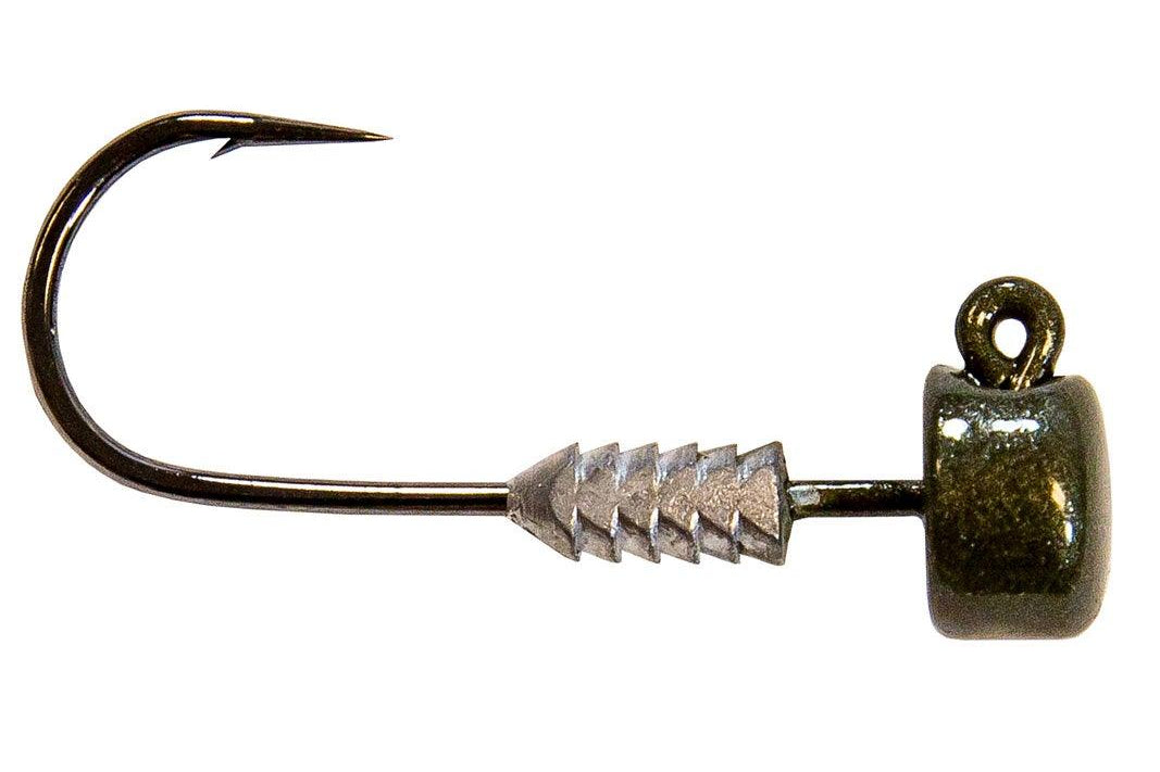 Z Man Ned Lockz Jigheads 5pk Green Pumpkin 1 10oz