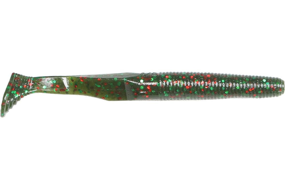 Yamamoto 5" Swimsenko 222 - Watermelon Red & Green