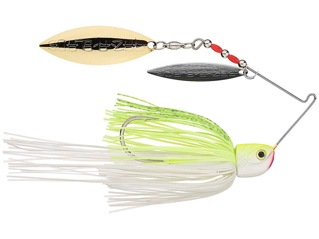 Strike King Bottom Dweller Spinnerbait (D) Chartreuse White