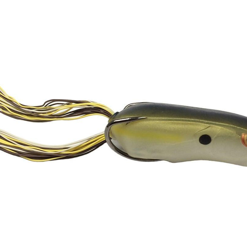 Spro Bronzeye Spit Shad 60 (D) clear chartreuse