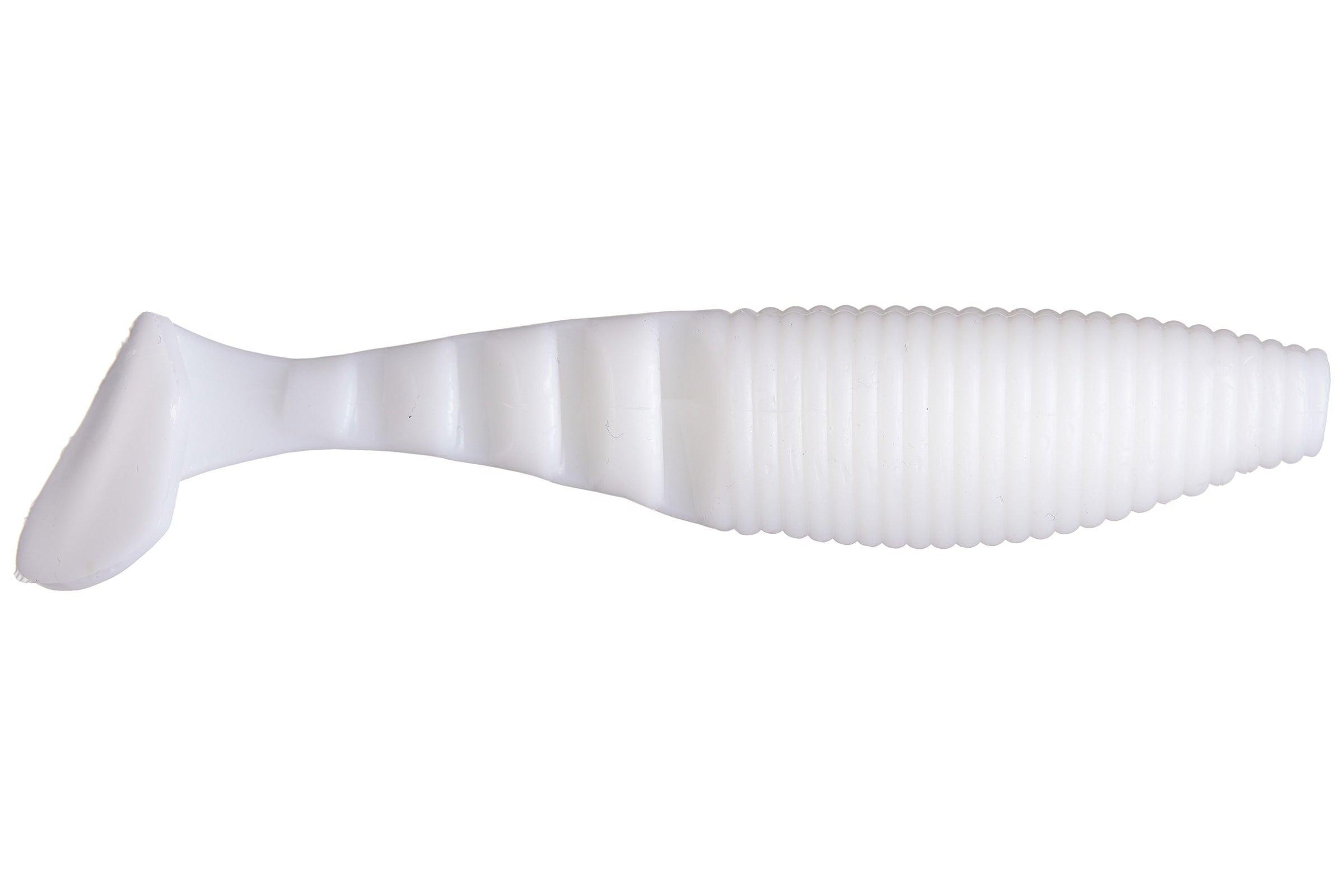 Yamamoto Paddle Tail Zako 4" Cream White 036