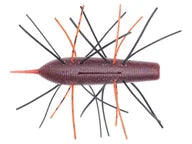 Geecrack Imo Kemushi Stick Worm Plum Blue Flake - 034 95