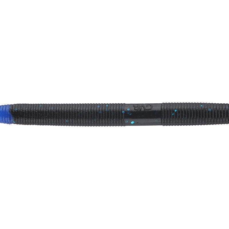 Yamamoto Senko 5" 10pk Black Blue Flake w Blue Tip -523