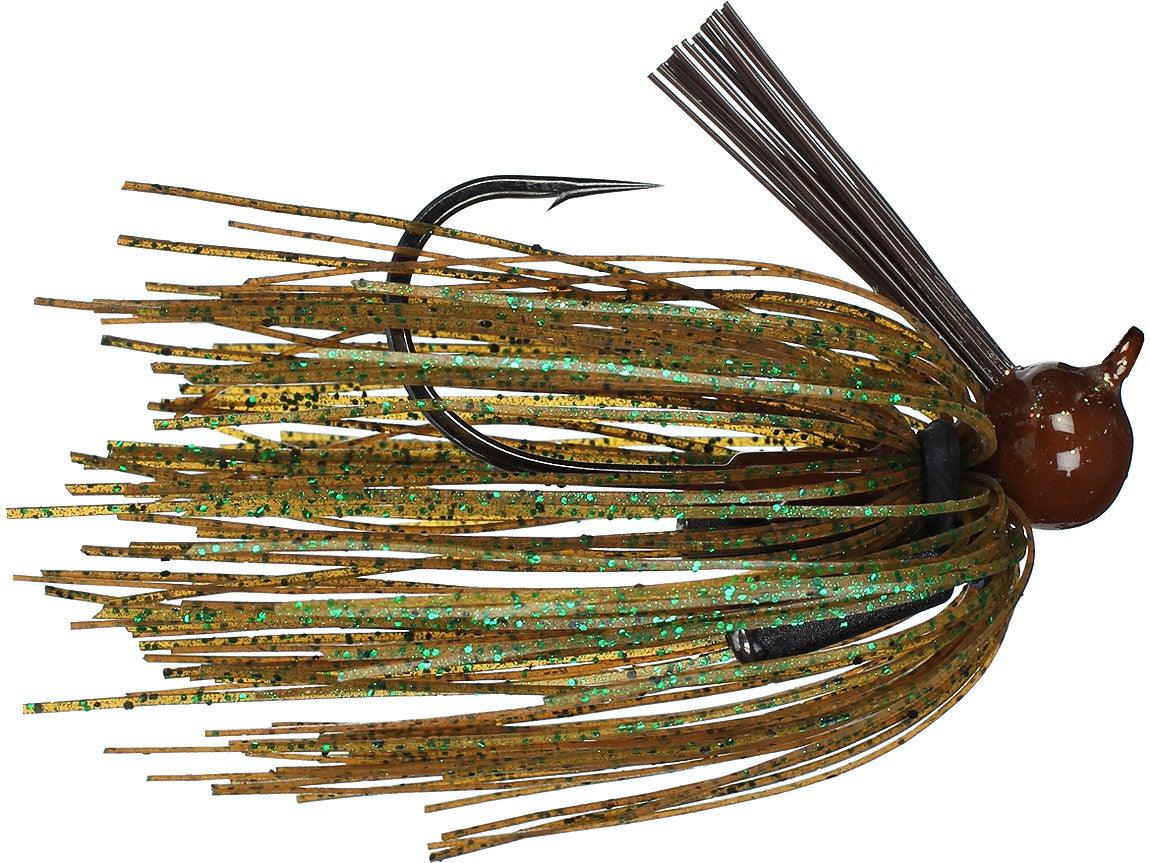 Santone Pro Series Football Jig Pumpkin Green Flake 1oz