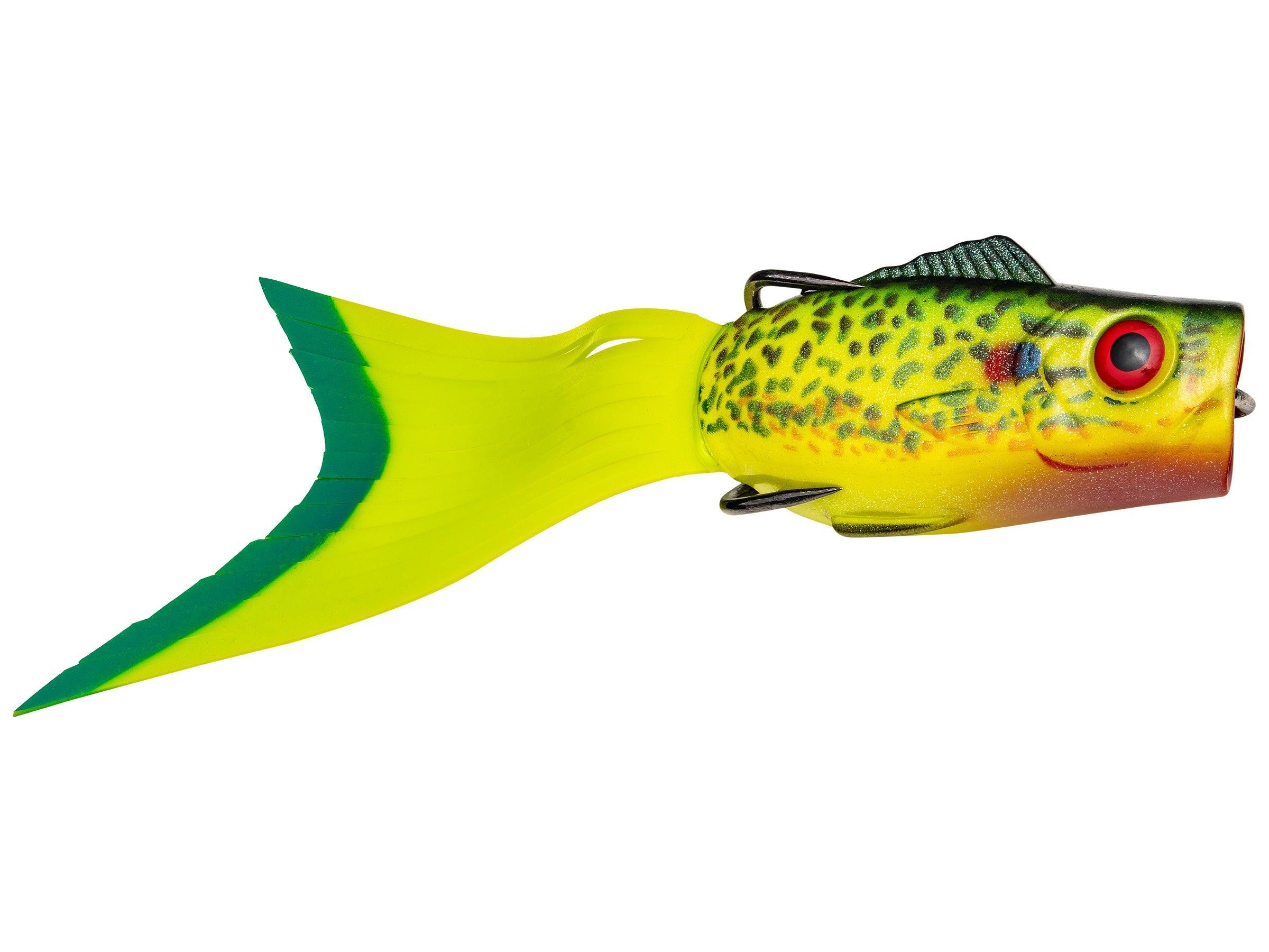 Strike King KVD Pipsqueak Popping Perch Natural Chartreuse