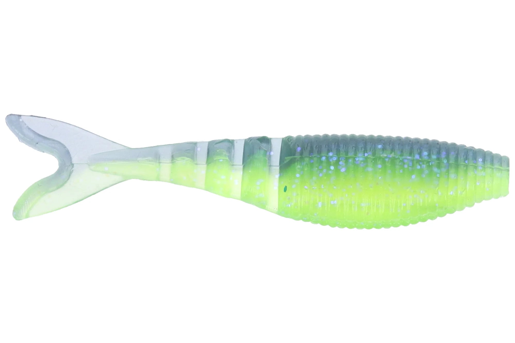 Yamamoto Zako Swimbait Chartreuse Electric Blue 9007