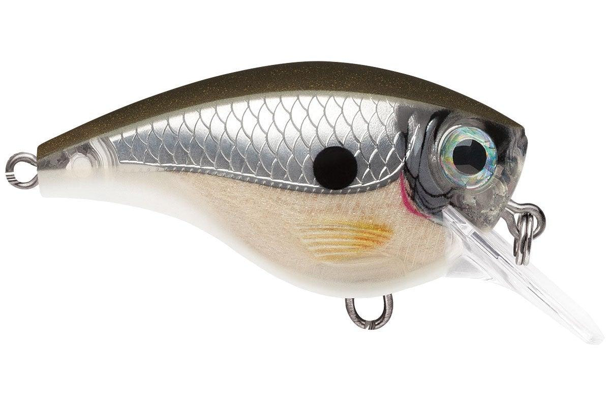 Rapala Balsa Xtreme Brat 6 Squarebill Crankbait Pearl Grey Shiner