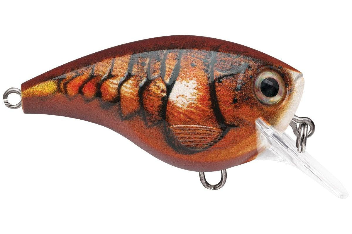 Rapala Balsa Xtreme Brat 6 Squarebill Crankbait Blaze