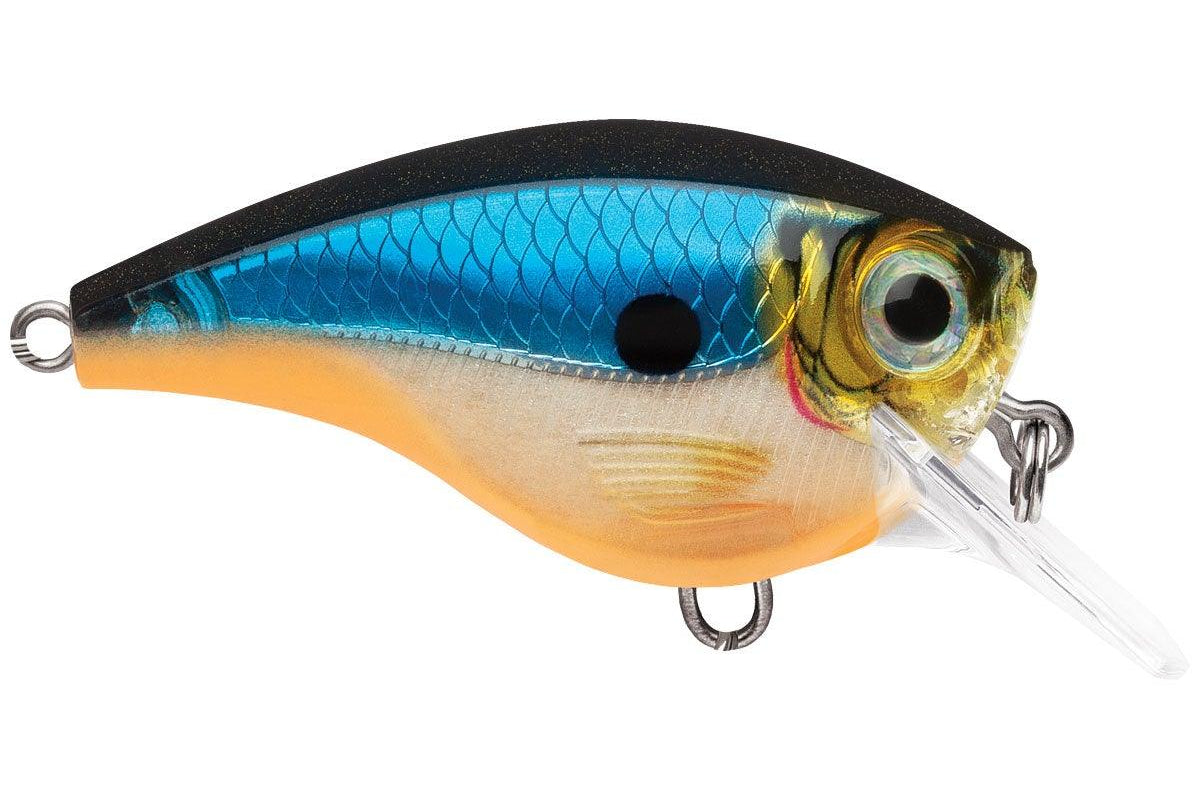 Rapala Balsa Xtreme Brat 6 Squarebill Crankbait Blue Ghost
