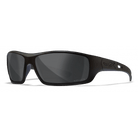 Wiley X Sunglasses SLAY Matte Black Captivate Pol Grey Mirror