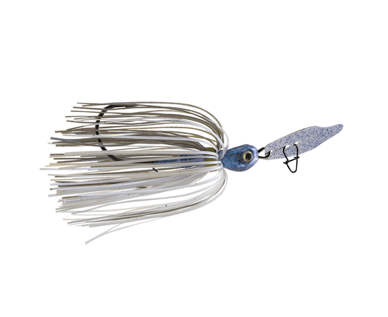 Strike King Thunder Cricket Vibrating Jig Blue Glimmer 1 2oz