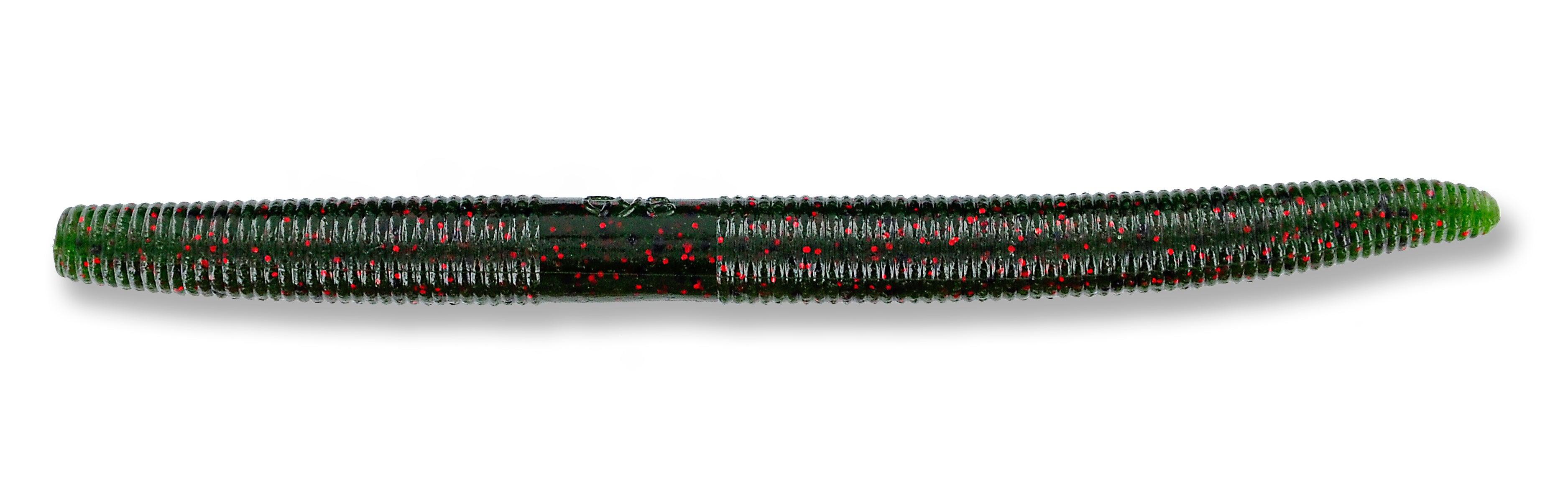 Yamamoto Senko 5” Soft Plastic Stick Bait Watermelon Black and Red - 208