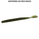 Zoom Magnum Ultravibe Speed Worm 7" 8pk Watermelon Red Magic 304**