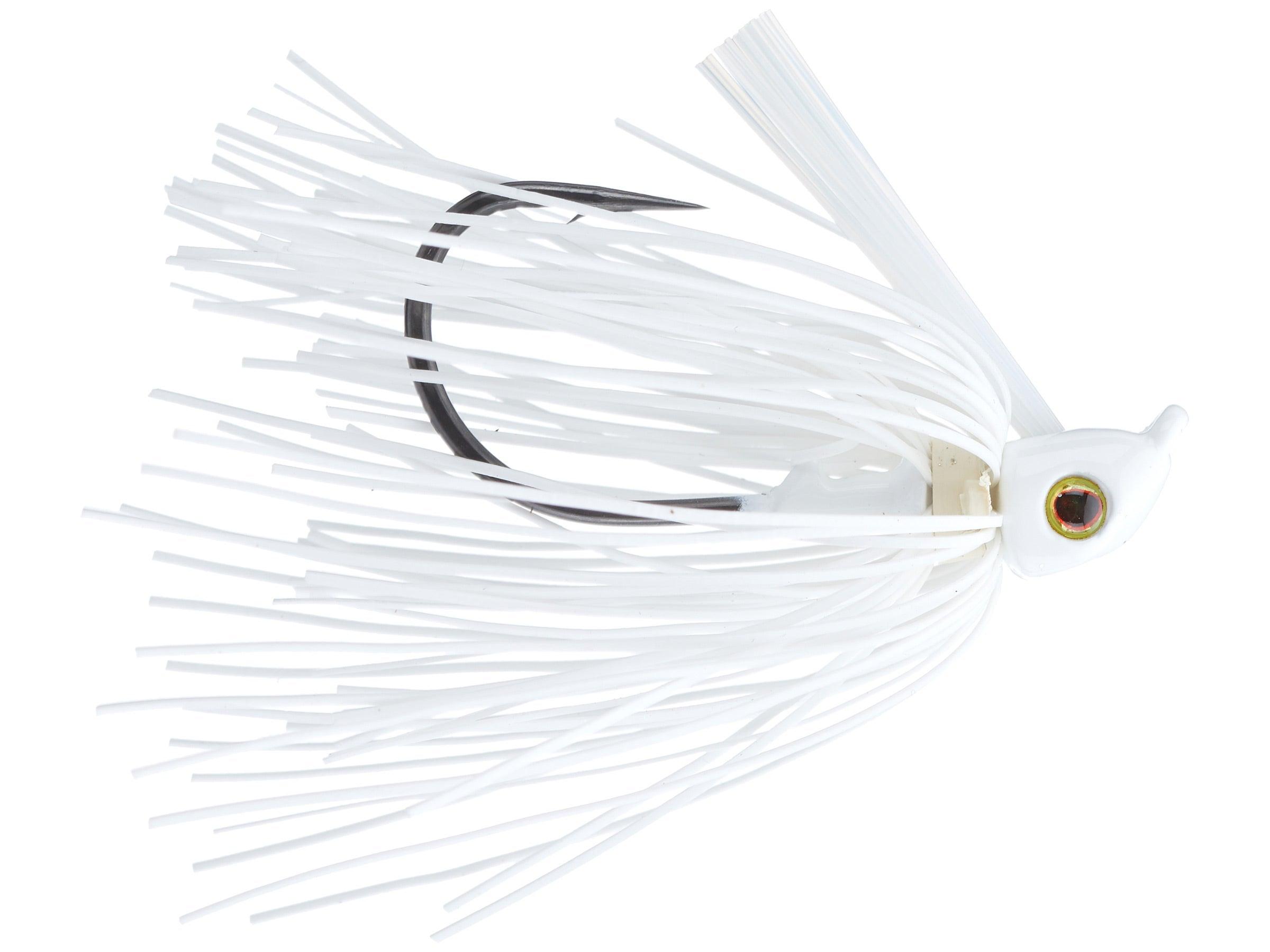V&M Pacemaker HD Swim Jig White 3 8