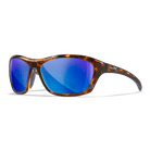Wiley X Sunglasses WX Glory Gloss Demi Captivate Pol Blue Mirror
