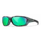Wiley X Sunglasses WX Gravity Kryptek Neptune Captivate Pol Green Mirror