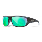Wiley X Sunglasses WX Omega Kryptek Neptune Captivate Pol Green Mirror