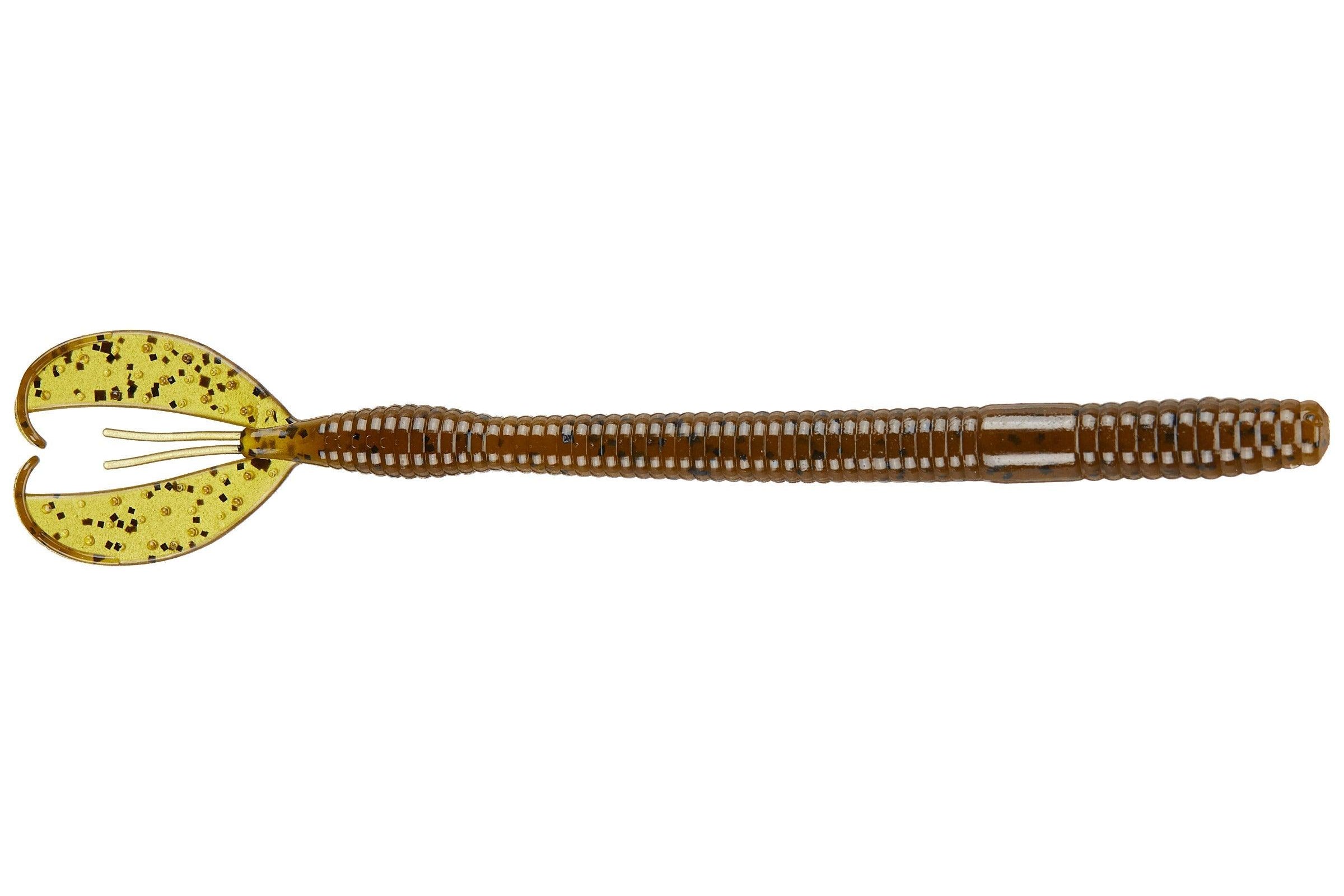 Zoom Z Craw Worm Green Pumpkin 025**