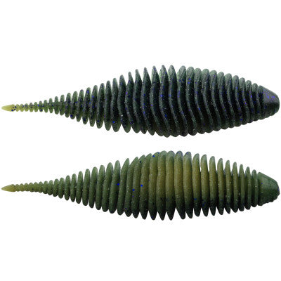 Geecrack Bellows Shad 3.8" Muddy Gill