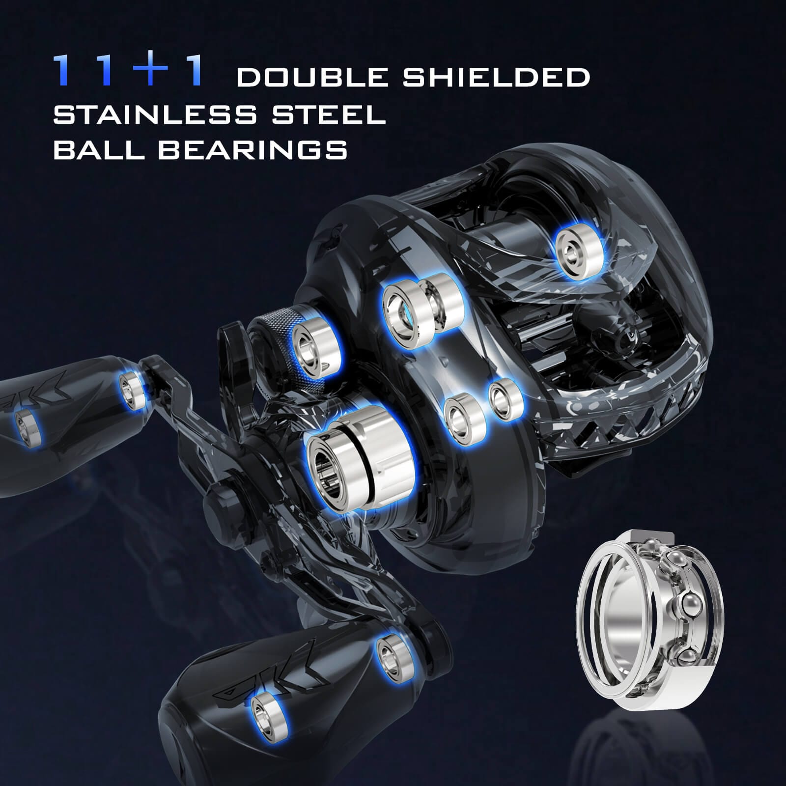 KastKing Megajaws Elite Casting Reel