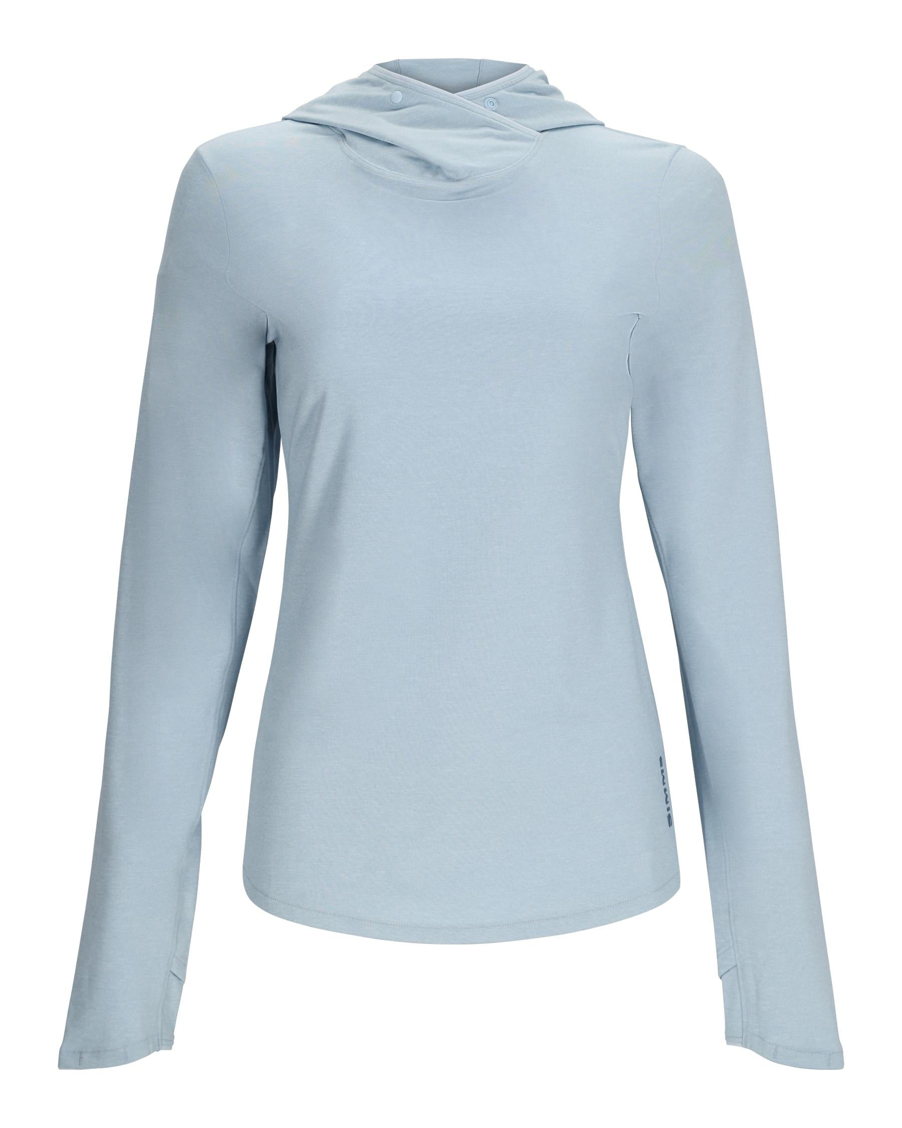 Simm's W's Solarflex Hoody Steel Blue Heather