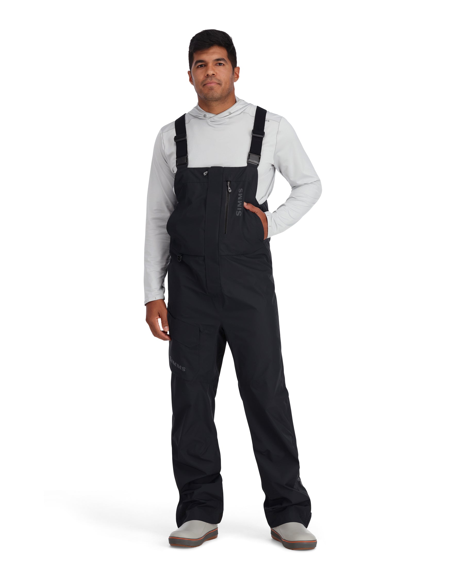 Simms Challenger Fishing Bibs Black