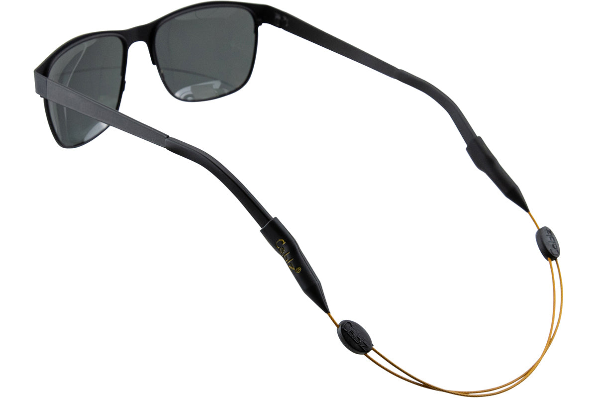 Cablz Zips Adjustable Colors Black Gold Gold