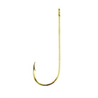 Eagle Claw 202 Gold Aberdeen Hooks