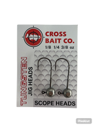 Cross Bait Tungsten Scope Heads