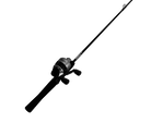 Zebco 33 Silver 6'0" Medium Spincast Combo