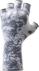 HUK Mens Fingerless Sun Gloves Tide Change Sun Glove