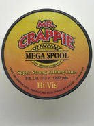 Mr. Crappie Mega Spool HiVis 8LB 1200 YD