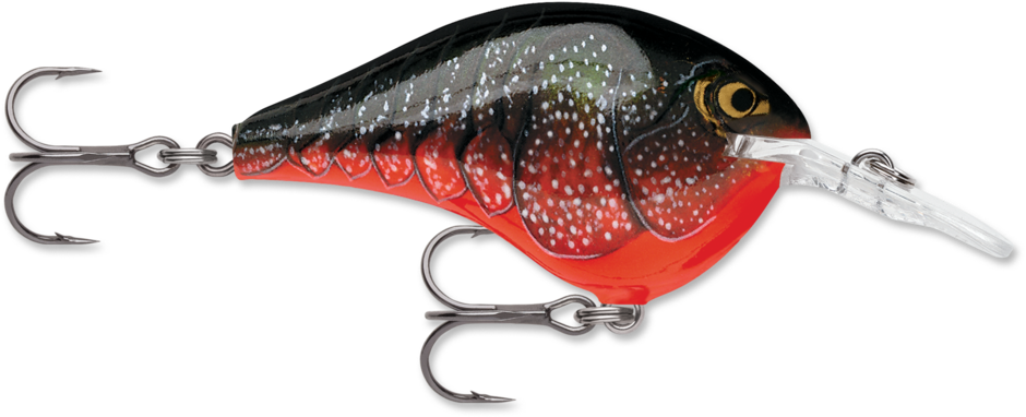 Rapala DT-6 Red Crawdad