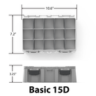 Buzbe Basic 15D (Deep) Utility Box