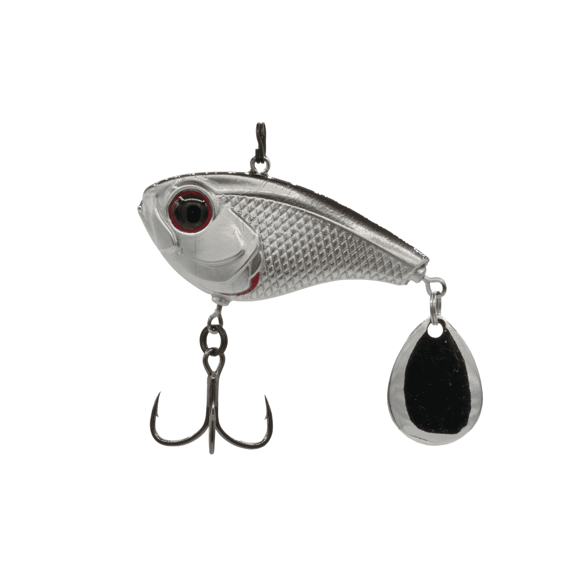 6TH Sense Gyro Tail Spinner Chrome Black Back