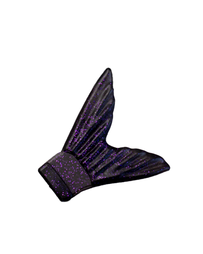 Poppa Pete Replacement Tails PURPLE SMOKE 3 tails