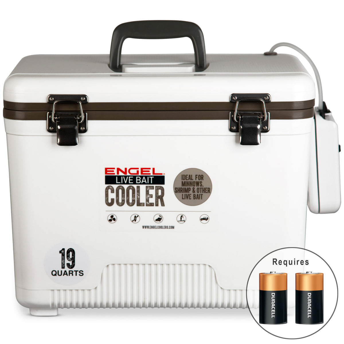 Engel Original Live Bait Drybox and Cooler 19qt