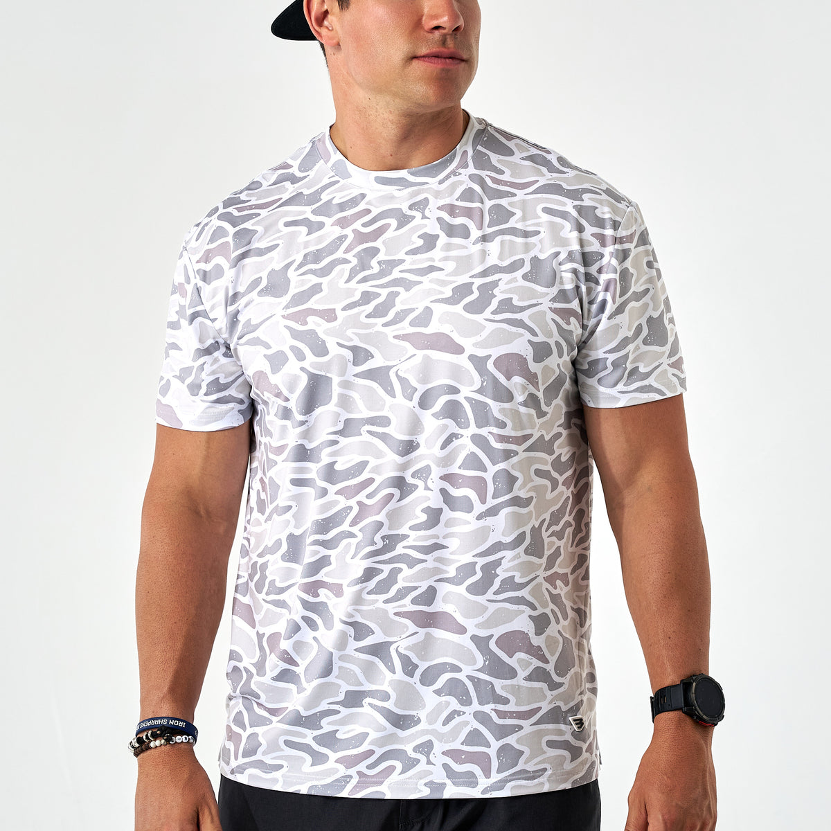 Burlebo Go To Tee White Camo