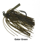 Queen Tackle Tungsten Punch Skirt Gator Green