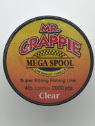 MR. CRAPPIE Mega spool clear 4 lbs 2000 Yds