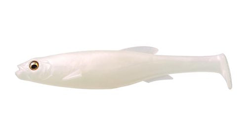 Megabass Magdraft Freestyle 5" Albino Pearl Shad
